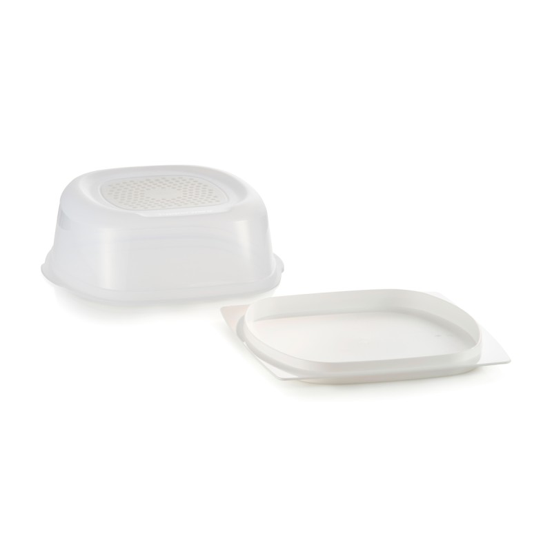 Boîte à glaçons pressée - 21 compartiments - Avec couvercle - En